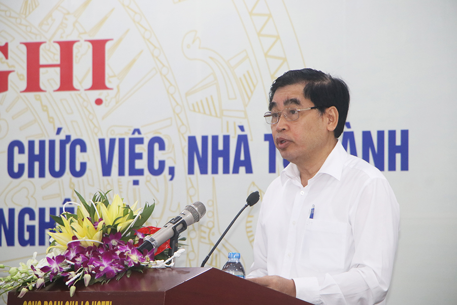 Ông Dương Ngọc Tấn, Phó trưởng Ban Tôn giáo Chính phủ khai mạc hội nghị