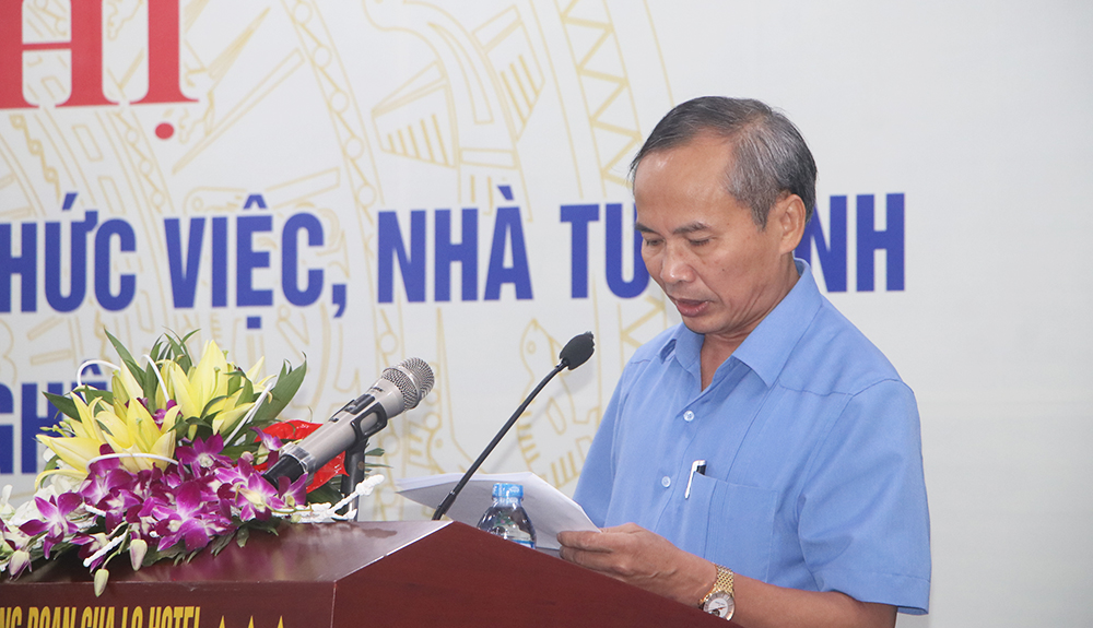 Ông Lưu Công Vinh – Phó giám đốc Sở nội vụ- Trưởng Ban tôn giáo 