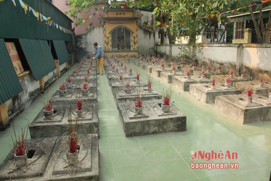 97 ngôi mộ cá voi được phụng thờ tại đền Làng Hiếu