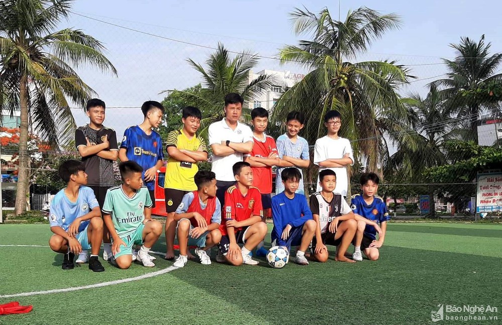 Giải bóng đá Thiếu niên - Nhi đồng Cúp Báo Nghệ An năm 2022: Cửa Lò đặt mục tiêu đổi màu huy chương ảnh 4