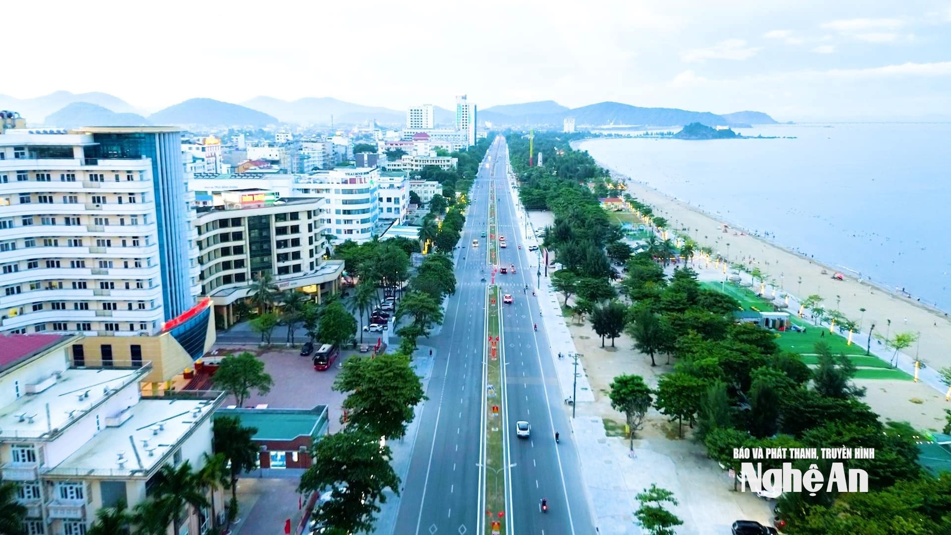 Một góc đô thị Cửa Lò. Ảnh: CSCC